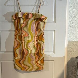 Wild Fable Wavy Pattern Mini Dress